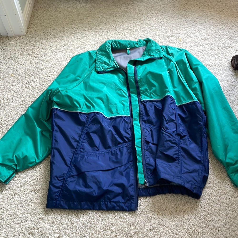 Vintage golf rain jacket